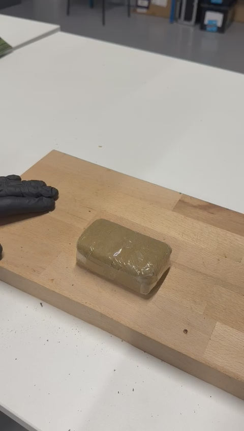 Résine THCX Jaune Mousseux